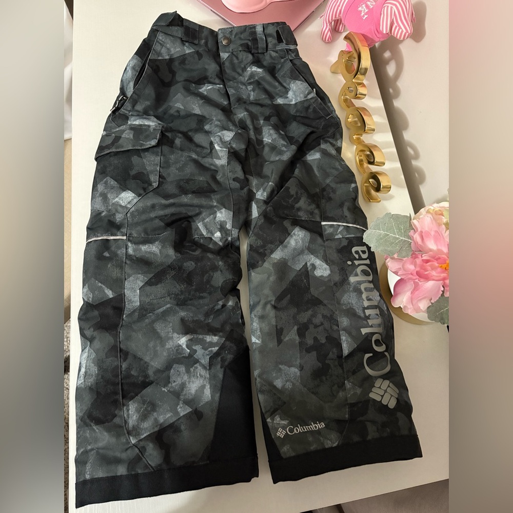6/7 Omni Heat Columbia Snow Camouflage Pants